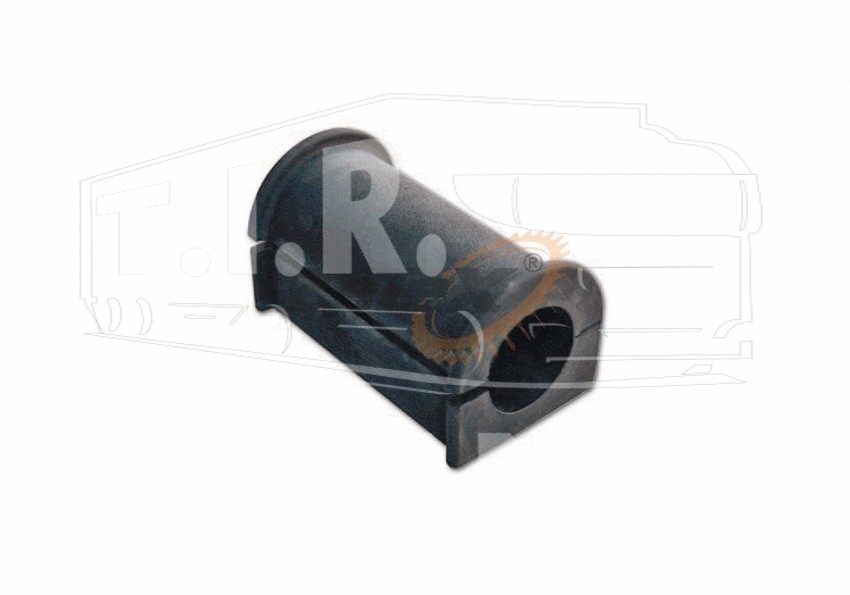 ZX12.0054, Втулка стабилизатора пер 40*57.5*120 — ZeTeX