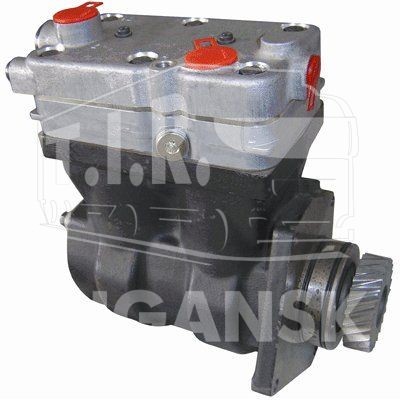 BK1206039AC, Компрессор 2-х цилиндровый 636ccm/12,5Bar/D=85mm MB OM457LA(НОВЫЙ НЕ ВОССТАНОВЛЕННЫЙ) — Bergkraft