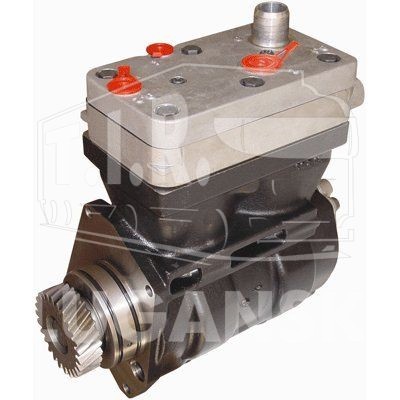 BK1206011AC, Компрессор 2-х цилиндровый 636ccm/12,5Bar/D=85mm MB OM457LA(НОВЫЙ НЕ ВОССТАНОВЛЕННЫЙ) — Bergkraft