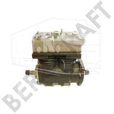 BK1204067AC, Компрессор 2-х цилиндровый D=88mm/608cc VOLVO (НОВЫЙ НЕ ВОССТАНОВЛЕННЫЙ) — Bergkraft