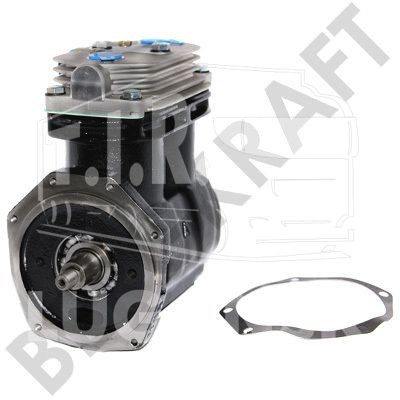 BK1206019AC, Компрессор 2-х цилиндровый вод. 510ccm/10Bar/D=85mm DAF(НОВЫЙ НЕ ВОССТАНОВЛЕННЫЙ) — Bergkraft