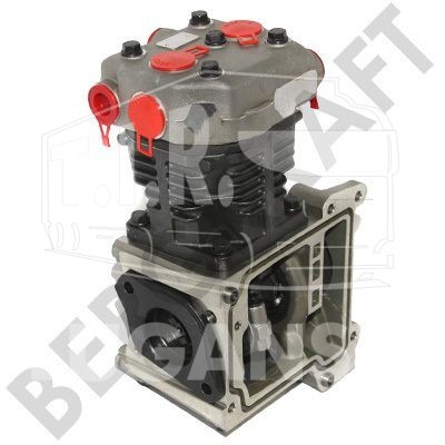 BK1203038AC, Компрессор D2866 LF21 MAZ-MAN/Terramag/Samsung (НОВЫЙ НЕ ВОССТАНОВЛЕННЫЙ) — Bergkraft