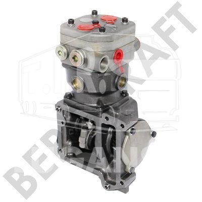 BK1203044AC, Компрессор MAN D2876LF (НОВЫЙ НЕ ВОССТАНОВЛЕННЫЙ) — Bergkraft