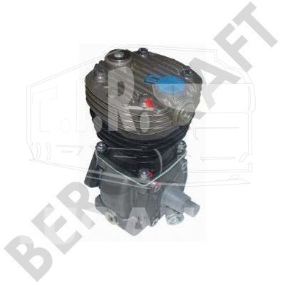 BK1204012AC, Компрессор возд. 225cc/D=88mm MB OM366/A/LA (НОВЫЙ НЕ ВОССТАНОВЛЕННЫЙ) — Bergkraft
