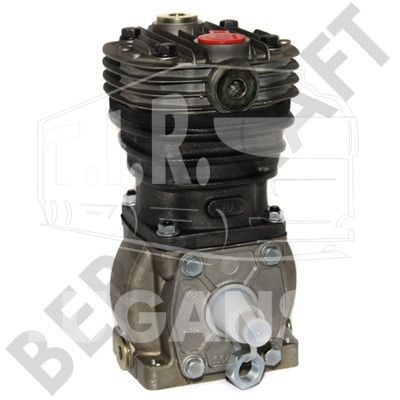 BK1204015AC, Компрессор возд. одноцилиндровый 300cc IVECO/DEUTZ (НОВЫЙ НЕ ВОССТАНОВЛЕННЫЙ) — Bergkraft