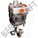 BK1201017AC, Компрессор воздушный D=100mm/377сс (ACTROS TYPE) MB ACTROS OM501/OM502 (НОВЫЙ НЕ ВОССТАНОВЛЕННЫЙ) — Bergkraft