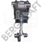 BK1201014AC, Компрессор воздушный D=100mm/377сс MB ACTROS OM501/OM502 (НОВЫЙ НЕ ВОССТАНОВЛЕННЫЙ) — Bergkraft
