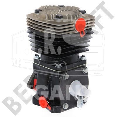 BK1203013AC, Компрессор одноцилиндровый 229ccm/8Bar/D=90mm (НОВЫЙ НЕ ВОССТАНОВЛЕННЫЙ) — Bergkraft