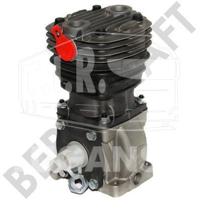 BK1204017AC, Компрессор одноцилиндровый D=88mm/300cc 10BAR IVECO/DEUTZ (НОВЫЙ НЕ ВОССТАНОВЛЕННЫЙ) — Bergkraft