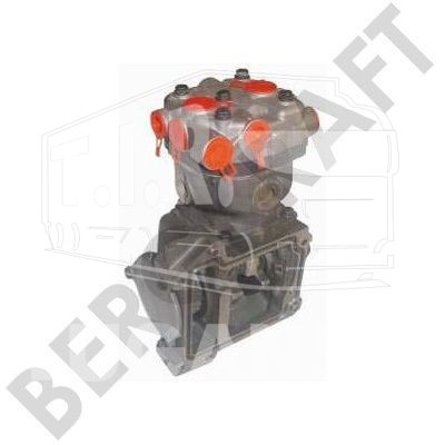 BK1203027AC, Компрессор одноцилиндровый вод.охлаждение D=90mm MB BUS OM447HA (НОВЫЙ НЕ ВОССТАНОВЛЕННЫЙ) — Bergkraft