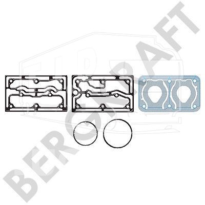 BK1117011AS, Ремкомплект прокладок компрессора RENAULT FOR WABCO 412 704 007 0 COMPR. — Bergkraft