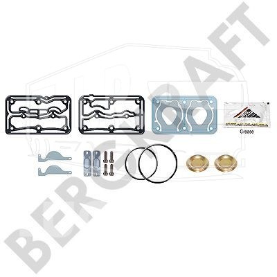 BK8501301, Р-к компрессора (прокладки металл.+клапана+уплотнения+заглушки) — Bergkraft