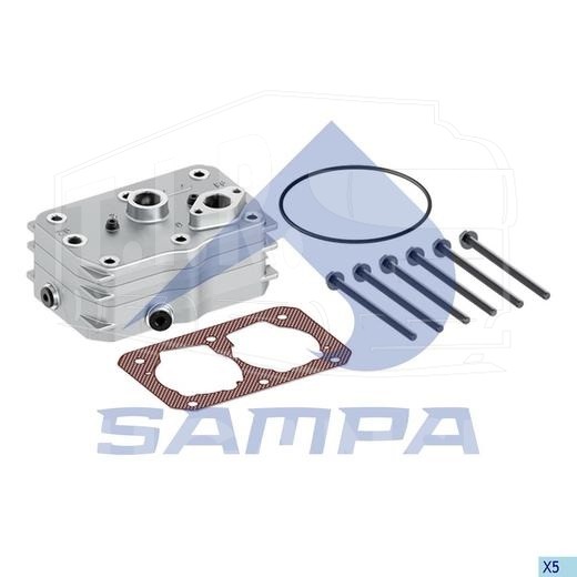 094.284, ГБЦ компрессора — Sampa
