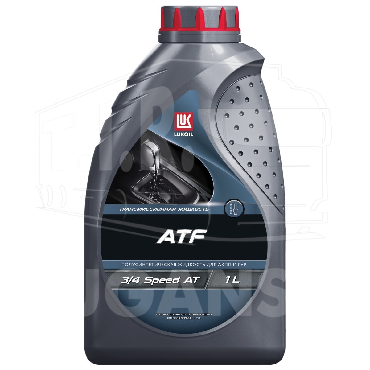 3725021, Масло LUKOIL трансмиссионное ATF Dexron III (3/4 speed AT) 1 л. — LUKOIL