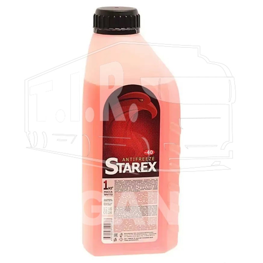 Антифриз STAREX G12 красный 1кг