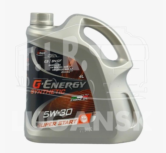 Масло G-energy Synthetic Super Start 5w30 4л