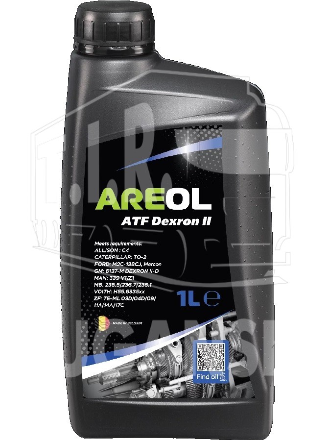 Масло ATF AREOL ATF D II 1л. АКПП и ГУР красный