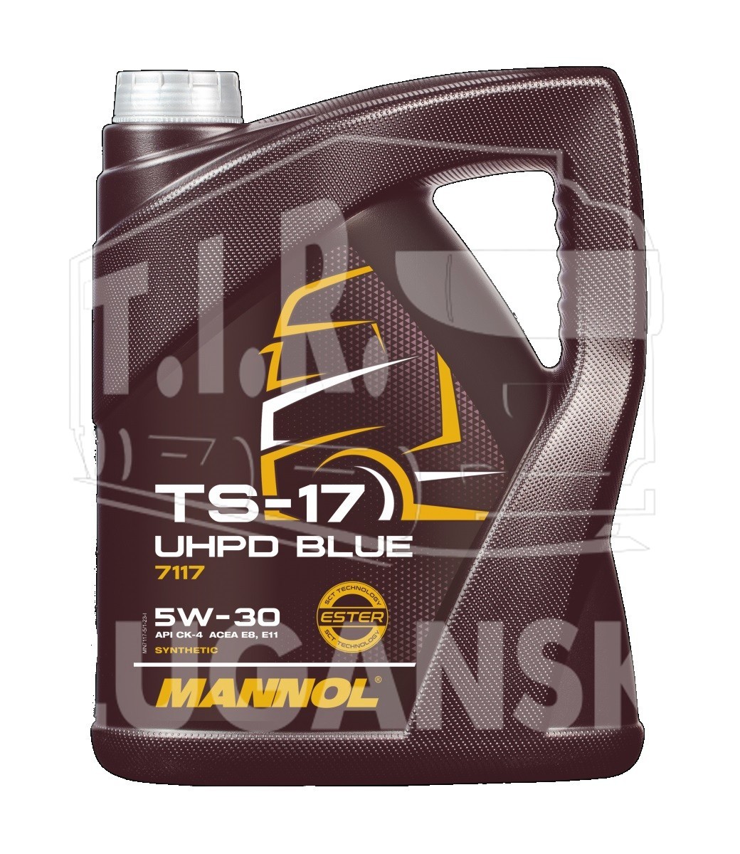Масло MANNOL 7117 TS-17 UHPD 5w30 Blue 5л