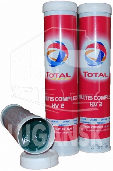 Смазка зеленая TOTAL MULTIS COMPLEX HV2  (0,4кг) туба