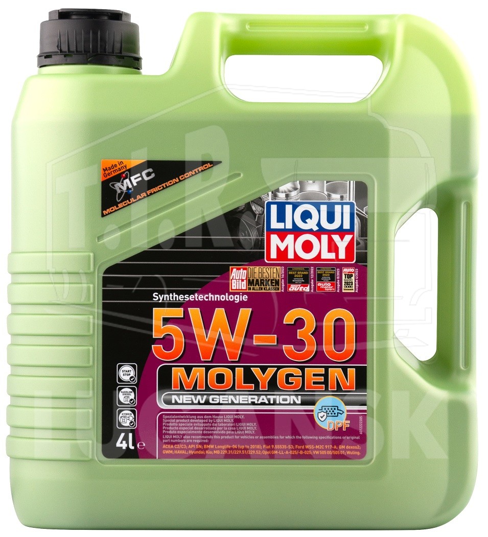21225, Масло LIQUI MOLY Molygen New Generation DPF 5W-30 4л — LIQUI MOLY