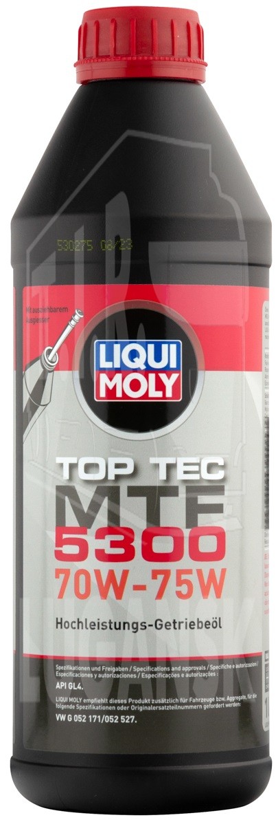 21359, Масло трансмиссионное Liqui Moly Top Tec MTF 5300 70W-75W 1л. — LIQUI MOLY