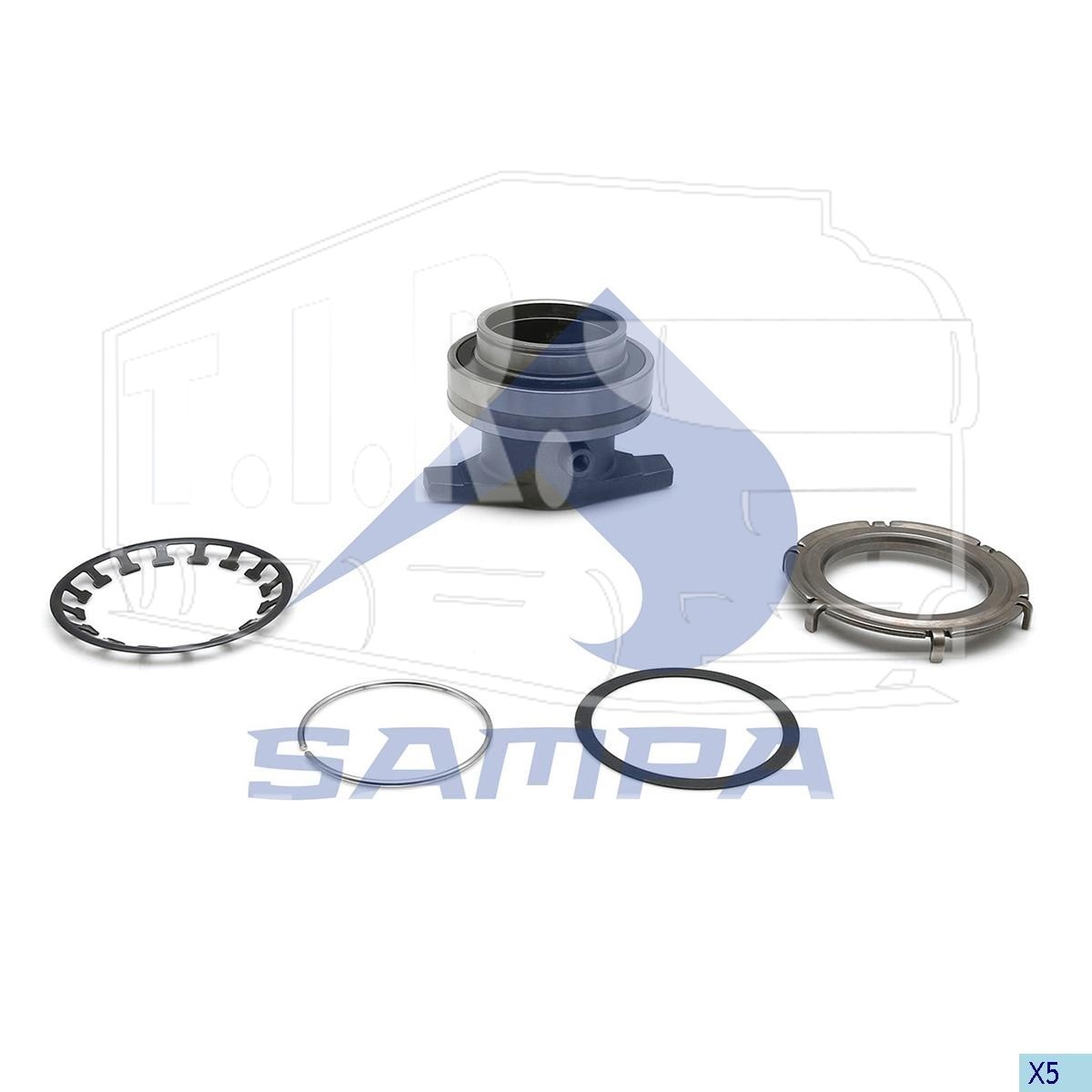 042.081, Подшипник выжимной — Sampa