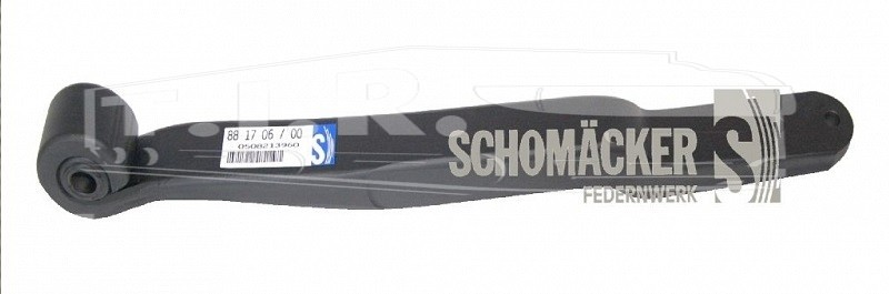 881706/00, Полурессора 1-но лист (гусак) — Schomaecker