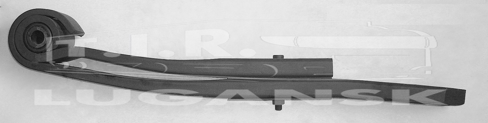 F263Z033ZA75, Полурессора 2-х лист — Weweler