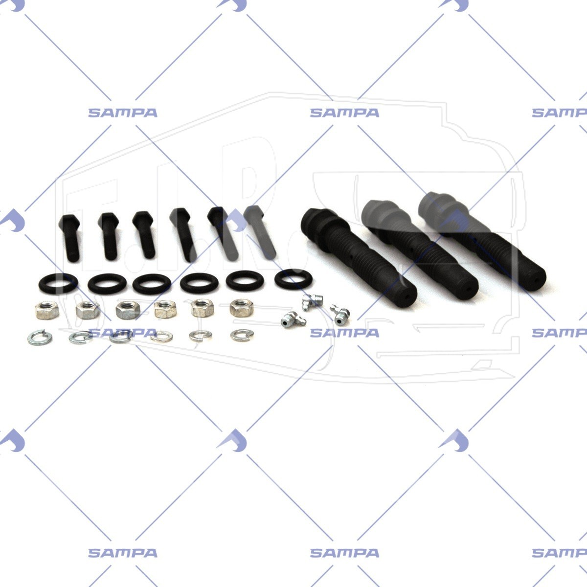 040.522, REPAIR KIT,SPRING — Sampa