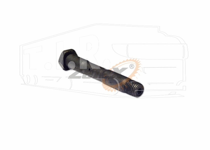 ZX13.0108, Палец рессоры зад М24*170мм — ZeTeX