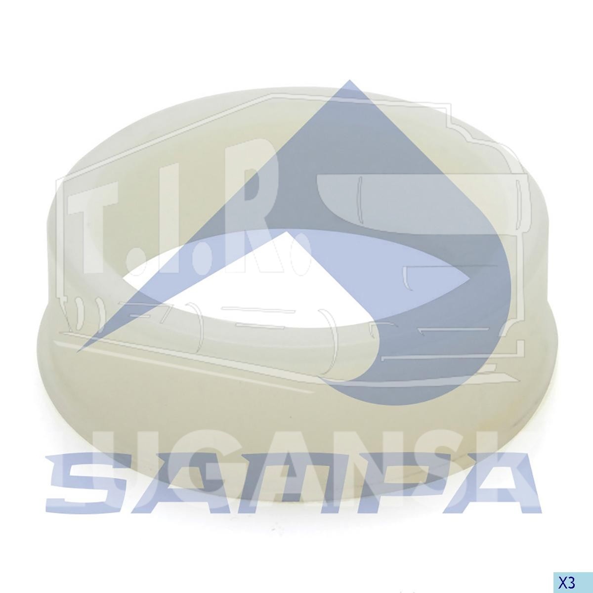 015.197, Втулка балансира подъемной оси — Sampa