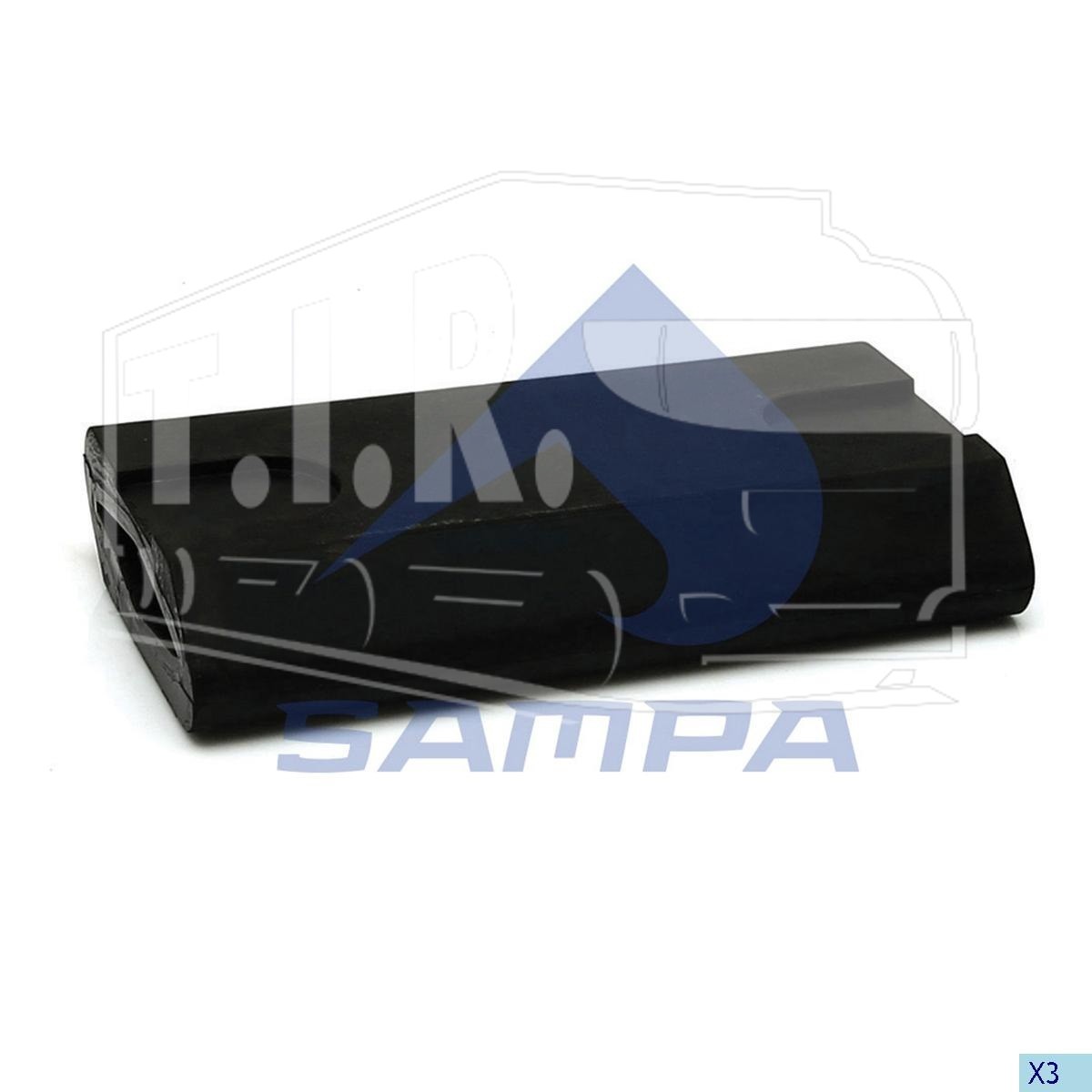 091.215, Буфер механизма подъема оси — Sampa