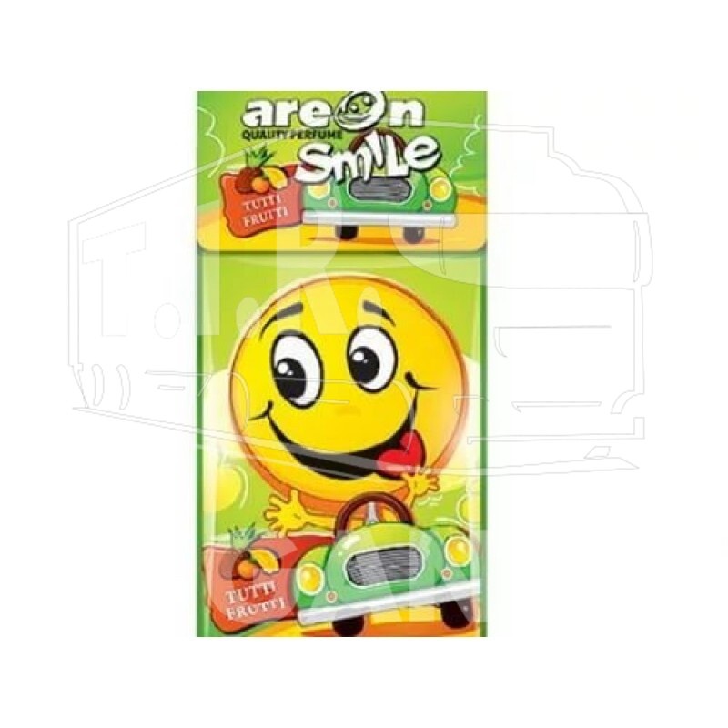 Ароматизатор AREON SMILE RING Тутти фрутти Tutti Frutti