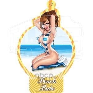 Освежитель воздуха подвесной картонный "Freshco Babies Beach Babe" Морская свежесть