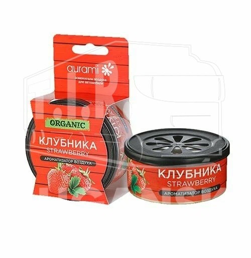 Освежитель на панель приборов меловой (клубника)