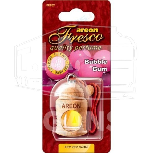 704-051-307, Ароматизатор AREON FRESCO Бабл гам Bubble Gum — AREON