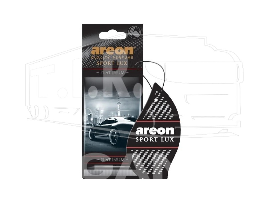 704-411-3P, Ароматизатор AREON LUX SPORT (PLATINUM) ПЛАТИНА — AREON