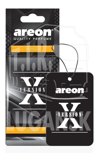 Ароматизатор AREON X-VER (YELLOW-VANILLA)
