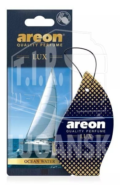 704-411-AL03, Ароматизатор AREON LUX VOYAGE (OCEAN WATER) — AREON