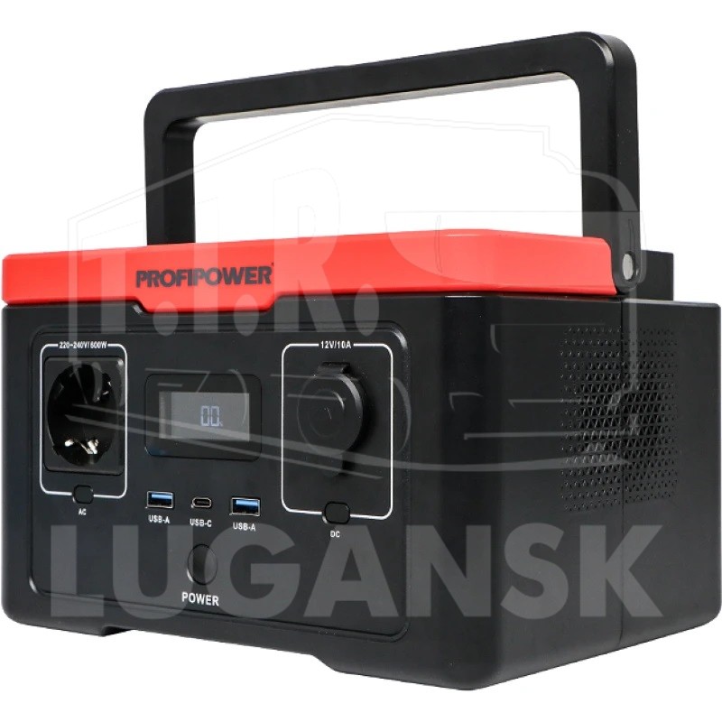 F0060, Аккумуляторная портативная электростанция PROFIPOWER ПЭ-600 600Вт — PROFIPOWER