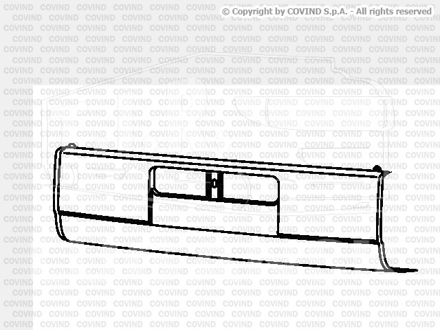 144/90, Бампер средняя часть — Covind