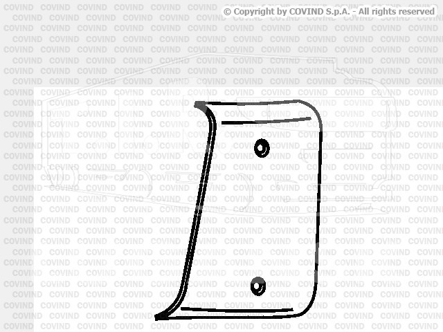 CF0/164, Дефлектор правый — Covind