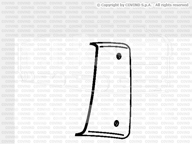 XF2/165, Дефлектор левый — Covind