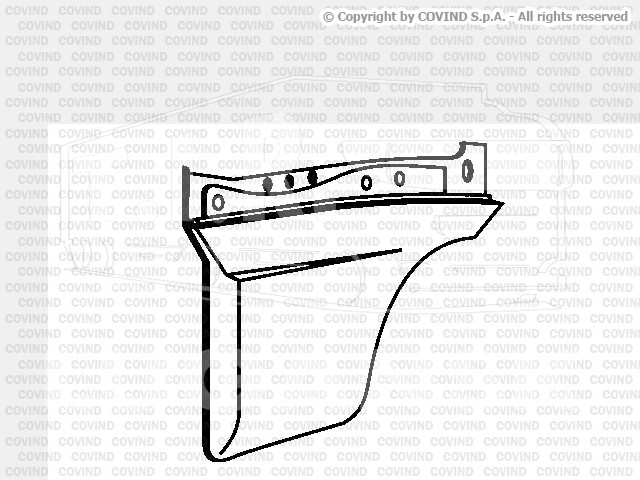 2FH/5, Облицовка кабины пластиковая — Covind