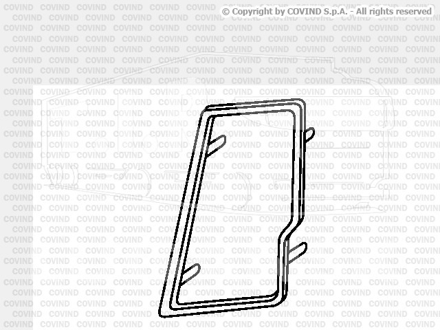 2FH/132, Рамка фары RH — Covind