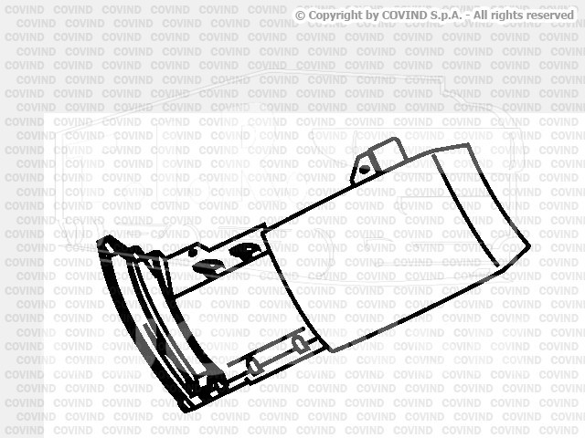 941/160, Дефлектор кабины прав — Covind