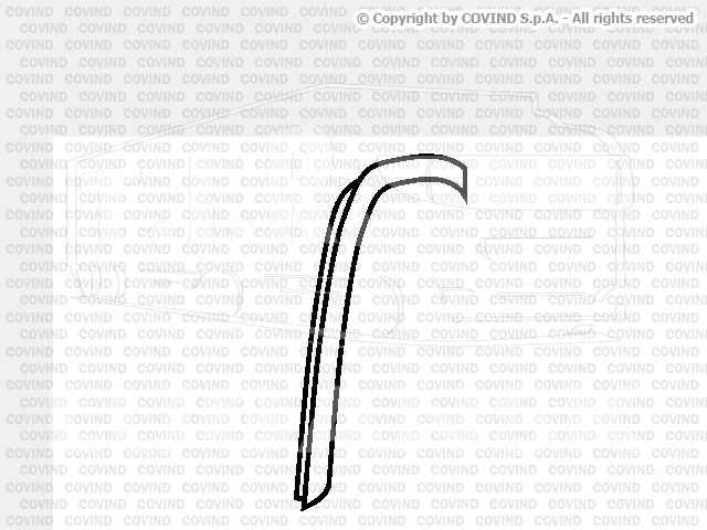 CF0/204, Планка крыла переднаяя прав. — Covind