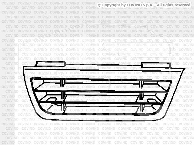CF0/150, Решетка радиатора — Covind