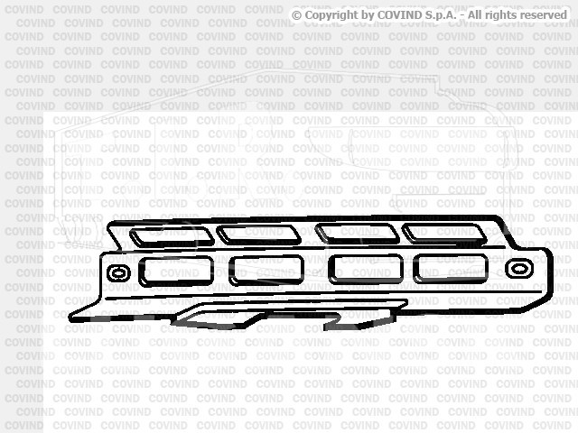 941/120, Решетка бампера — Covind