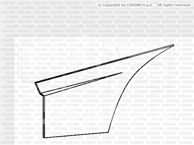 0FH/4, Накладка двери правая — Covind